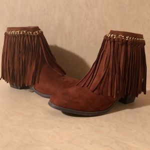 Fringe Booties